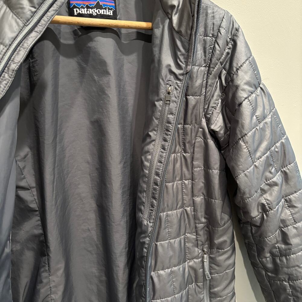Patagonia Women’s Nano Puff Parka Silver Grey - Size: Small - Picture 7 of 13